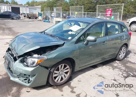 2016 Subaru Impreza 2.0I Premium z USA, uszkodzony, nr VIN JF1GPAB65GH241071